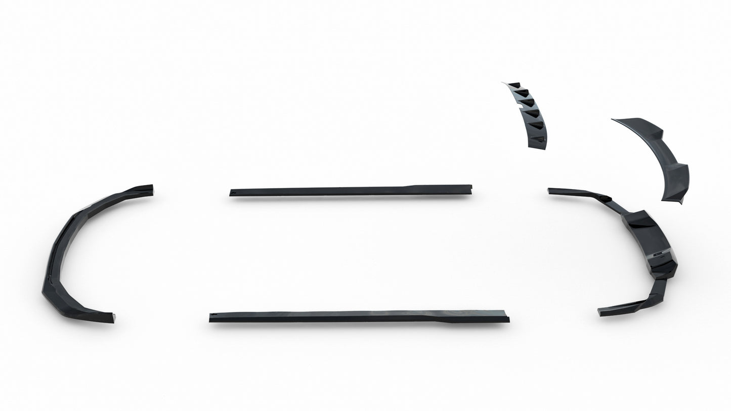 Zestaw Splitterów pasujący do Ford Mustang GT Mk7