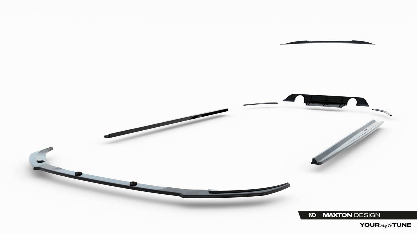 Diffusor Satz Jaguar XE R-Dynamic X760 Facelift