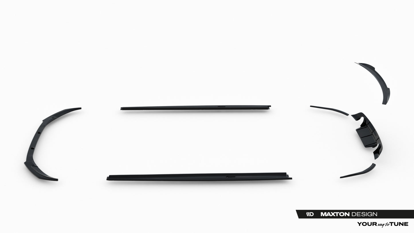 Diffusor Satz Jaguar XE R-Dynamic X760 Facelift