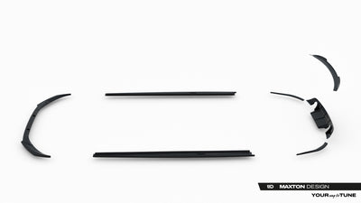 Diffusor Satz Jaguar XE R-Dynamic X760 Facelift