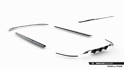 Diffusor Satz Jaguar XE R-Dynamic X760 Facelift