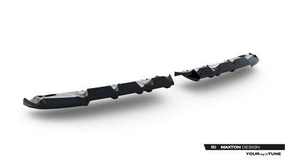 Arriere Splitter (avec une barre verticale) pour la Mini Cooper John Cooper Works F65
