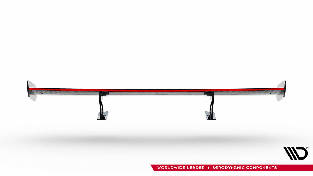 Carbon Spoiler With Internal Brackets Uprights + LED suitable for Mercedes-Benz CLA Coupe C118 / C118 Facelift