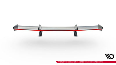 Carbon Spoiler With Upper Swan Mounting + LED suitable for Mercedes-Benz CLA Coupe C118 / C118 Facelift
