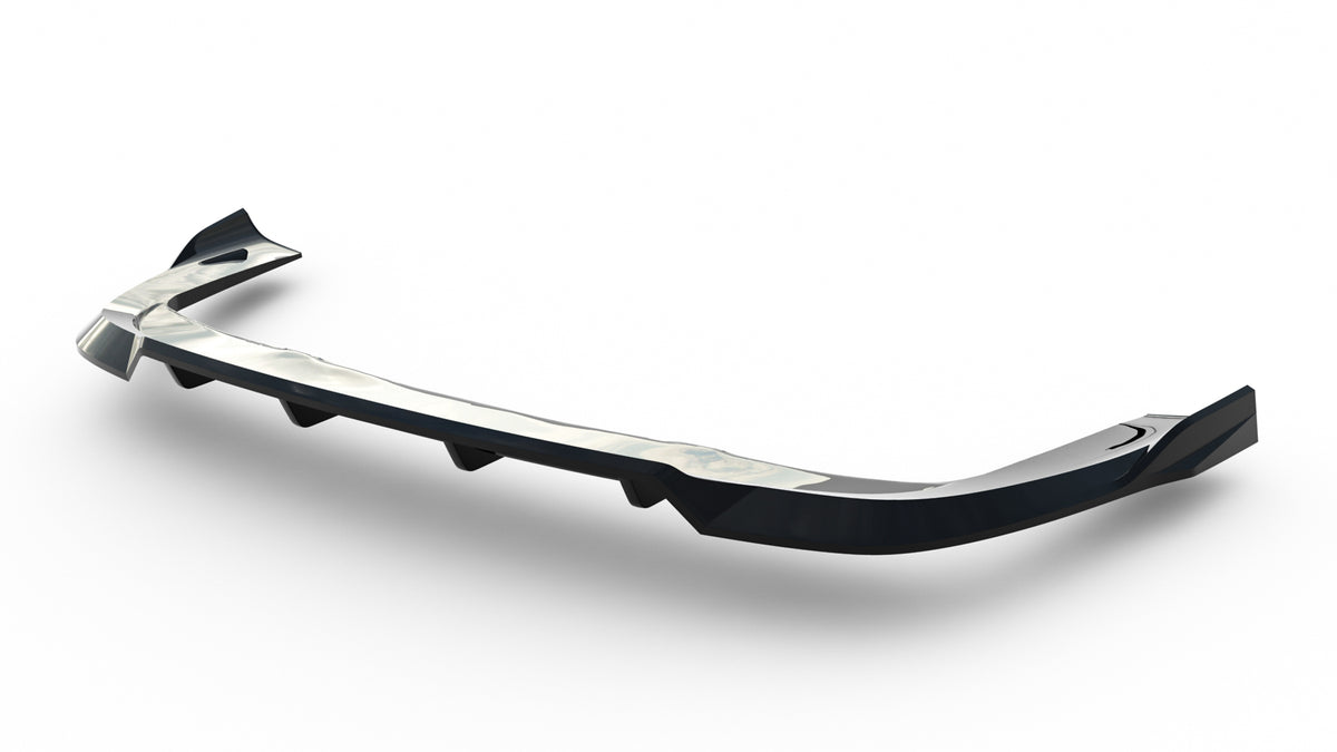 Splitter Tylny (Z Dyfuzorem) pasujący do Mercedes-Benz CLA EQ AMG-Line Coupe / Shooting Brake C174 / X174