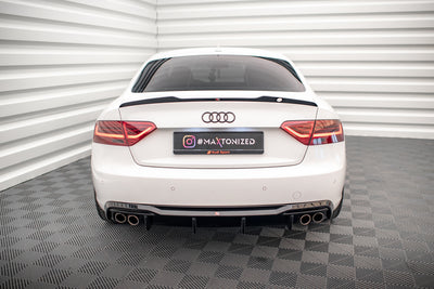 Diffuseur Arrière Complet Audi A5 Sportback 8T Facelift (Version avec double échappement des deux côtés)