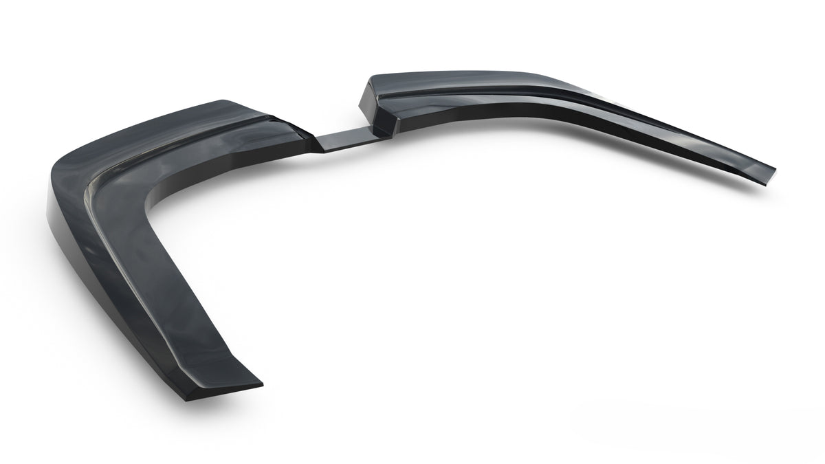 Hinten Splitter (mit einem vertikalem balken) passend für Porsche 911 GT3 991