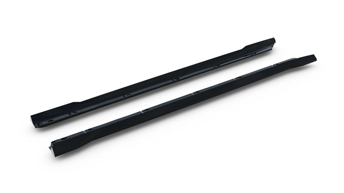 Side Skirts Diffusers for Porsche Cayenne GTS / Turbo Sport Pack / Turbo E-Hybrid GT Pack Coupe Mk3 Facelift