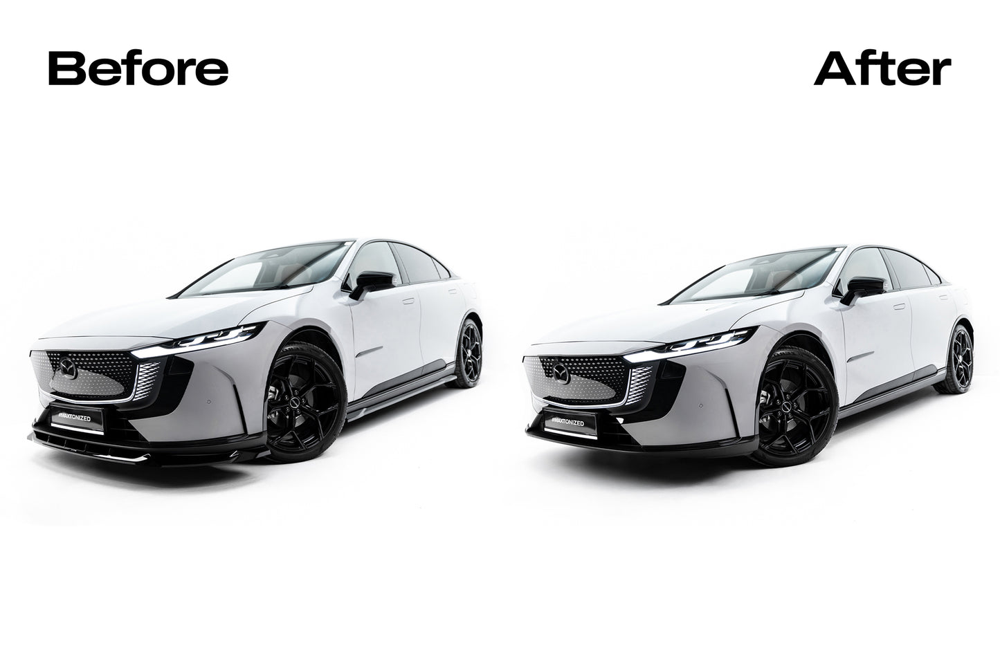 Splitter Przedni pasujący do Mazda 6e Mk1