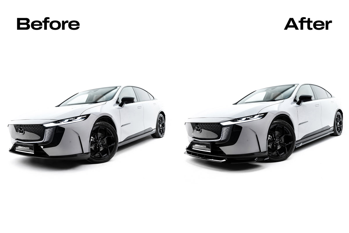 Zestaw Splitterów pasujący do Mazda 6e Mk1