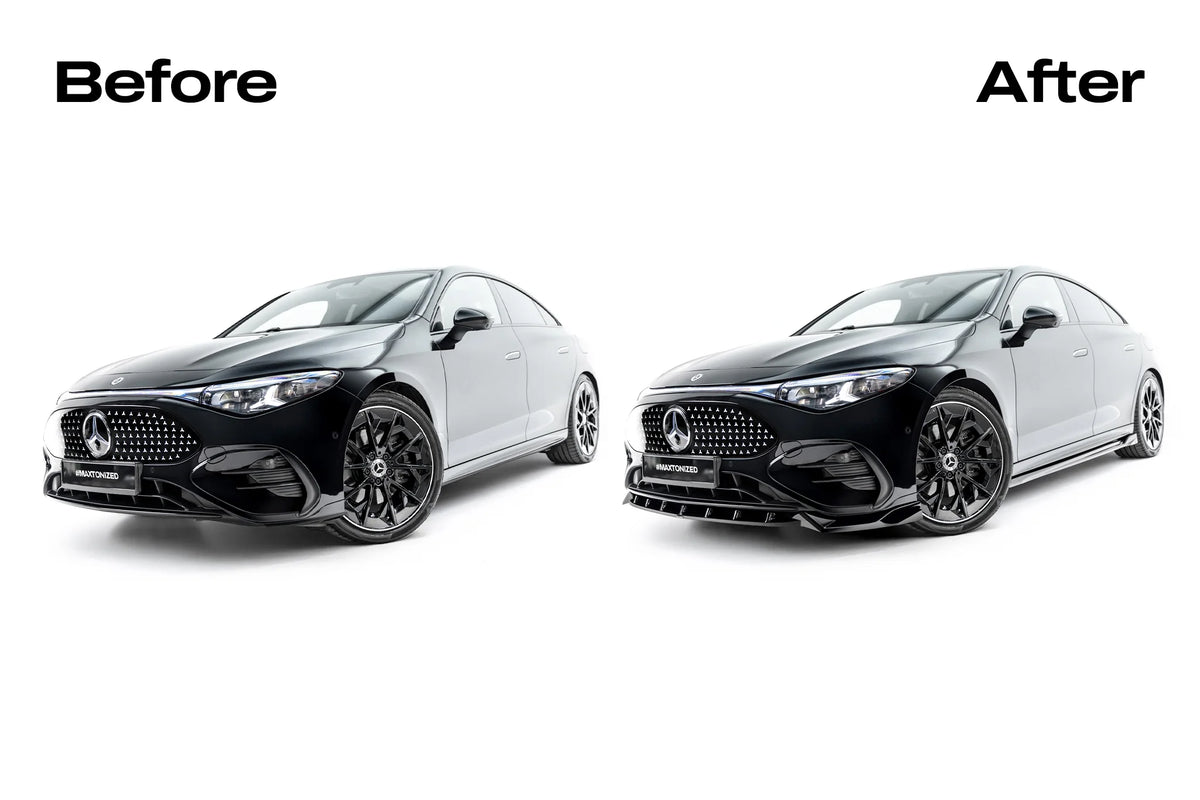 Front Diffusor passend für Mercedes-Benz CLA Hybrid / EQ AMG-Line Coupe / Shooting Brake C174 / X174 