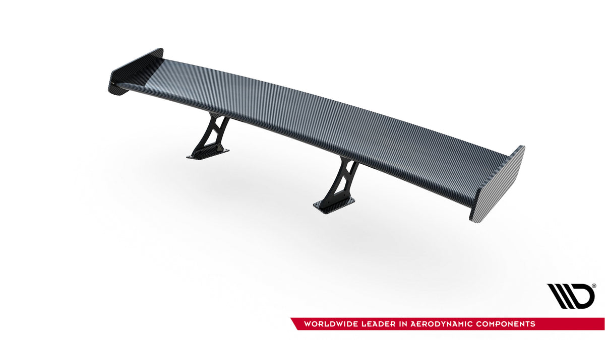 Karbonowy Spoiler Z Zewnętrznymi Wspornikami + LED pasujący do Toyota GR86 / Subaru BRZ Mk2