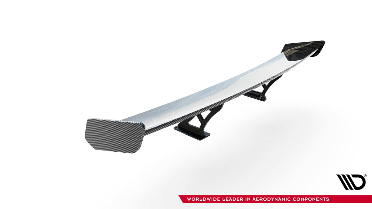 Karbonowy Spoiler Z Zewnętrznymi Wspornikami + LED pasujący do Toyota GR86 / Subaru BRZ Mk2