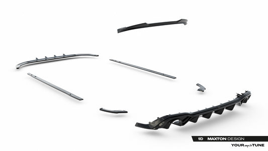 Set of Splitters V.1 Volkswagen Golf GTI Mk8 Facelift