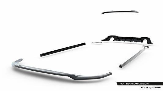 Set Of Splitters V.3 Volkswagen Golf GTI Mk8 Facelift