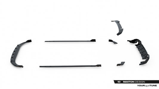 Set of Splitters V.2 Volkswagen Golf GTI Mk8 Facelift