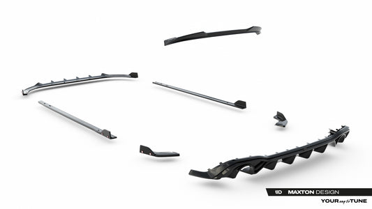Set of Splitters V.2 Volkswagen Golf GTI Mk8 Facelift