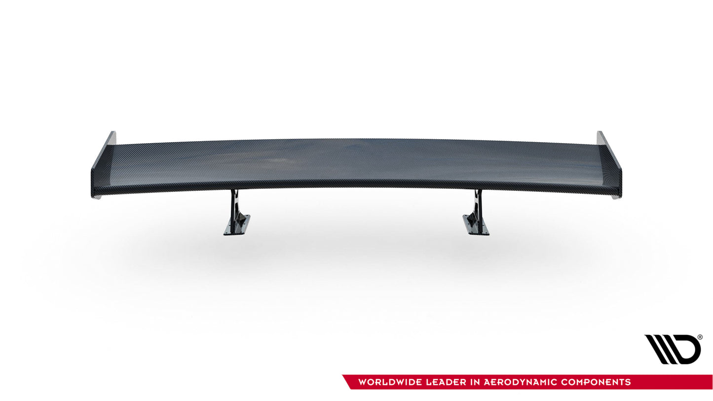 Carbon Spoiler With Internal Brackets Uprights  suitable for Volkswagen Jetta GLI Mk7