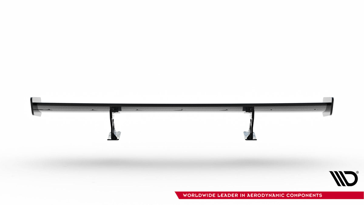 Carbon Spoiler With Internal Brackets Uprights  suitable for Volkswagen Jetta GLI Mk7