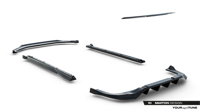 Zestaw Splitterów pasujący do Volkswagen Tayron R-Line Mk1