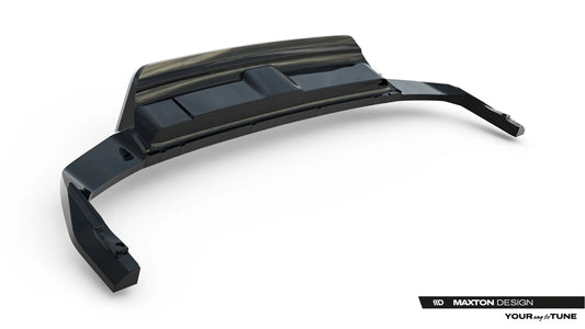 Hinten Splitter (mit einem vertikalem balken) Volkswagen Touareg Elegance Mk3 Facelift