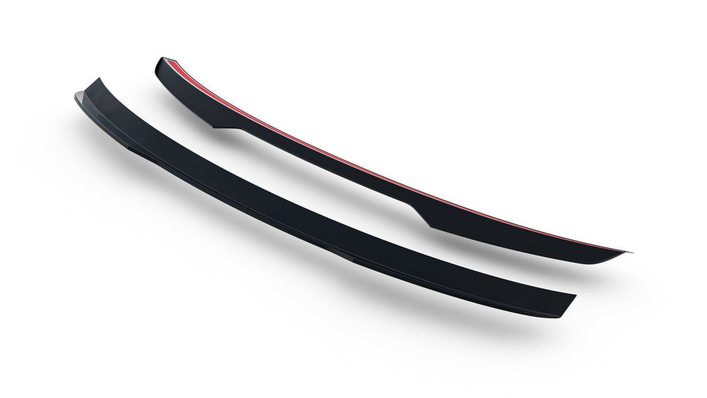 Plus Haut Spoiler Cap compatible avec Volkswagen T-Roc R-Line Mk2