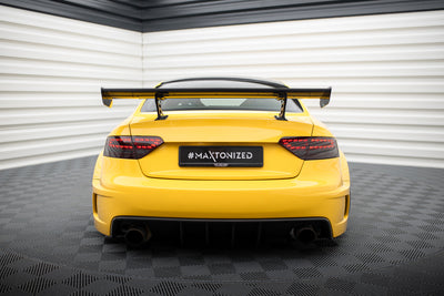 Karbonowy Spoiler Z Wewnętrznymi Wspornikami pasujący do Audi A5 Coupe 8T