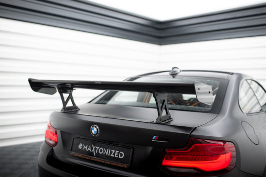 Karbonowy Spoiler Z Wewnętrznymi Wspornikami pasujący do BMW M2 F87 / 2 / 2 M-Pack F22