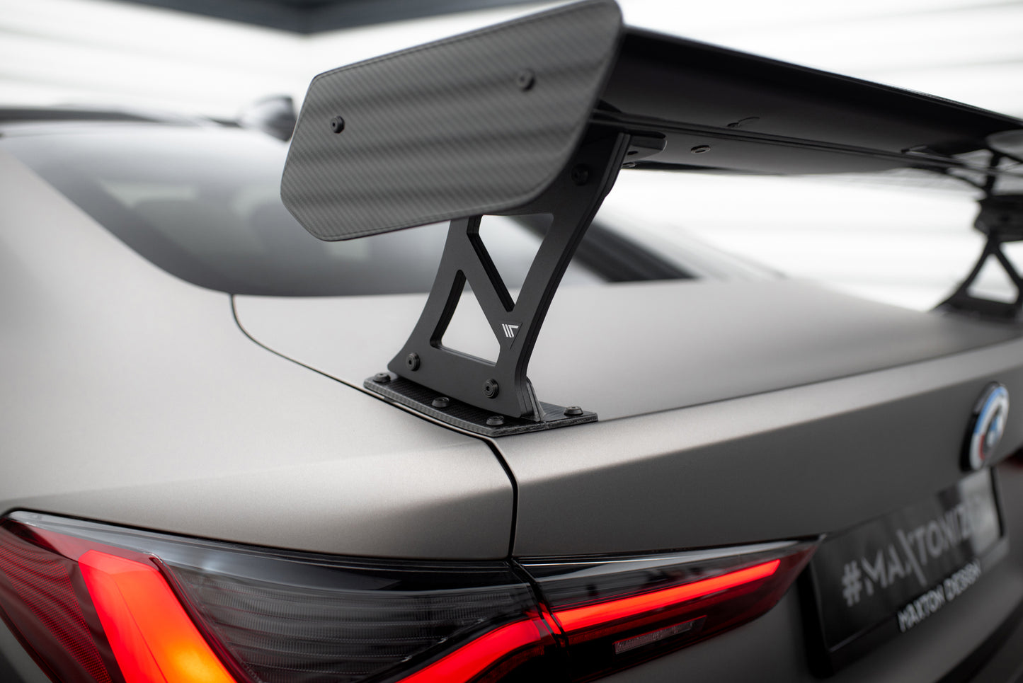Carbon Spoiler With External Brackets Uprights suitable for BMW M4 G82 / G82 Facelift / M440i / 4 M-Pack G22 / G22 Facelift