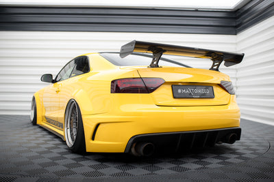 Karbonowy Spoiler Z Wewnętrznymi Wspornikami pasujący do Audi A5 Coupe 8T