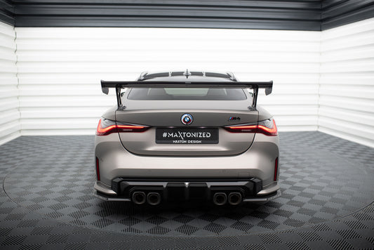 Karbonowy Spoiler Z Zewnętrznymi Wspornikami pasujący do BMW M4 G82 / G82 Facelift / M440i / 4 M-Pack G22 / G22 Facelift