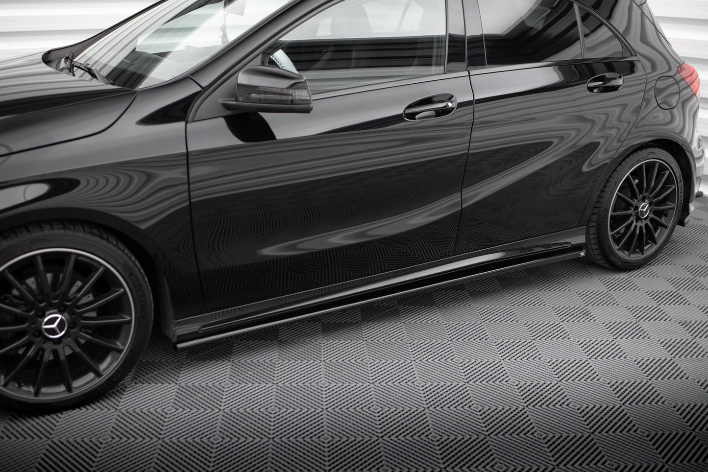 Diffusor Satz Mercedes-Benz A AMG-Line W176 Facelift