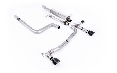 Rear Valance + Miltek Sport Exhaust Ford Fiesta ST Mk8