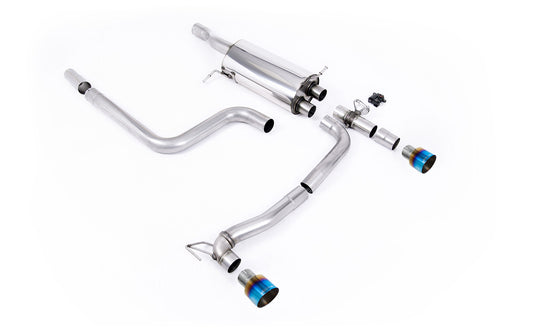 Rajout Du Pare-Chocs Arriere + échappement Milltek Sport Ford Fiesta ST Mk8