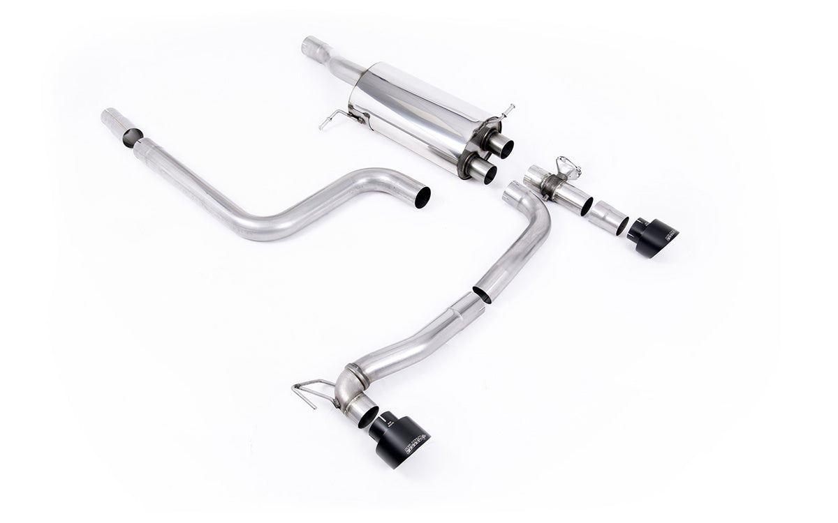 Rajout Du Pare-Chocs Arriere + échappement Milltek Sport compatible avec Ford Fiesta ST Mk8 + GPF System