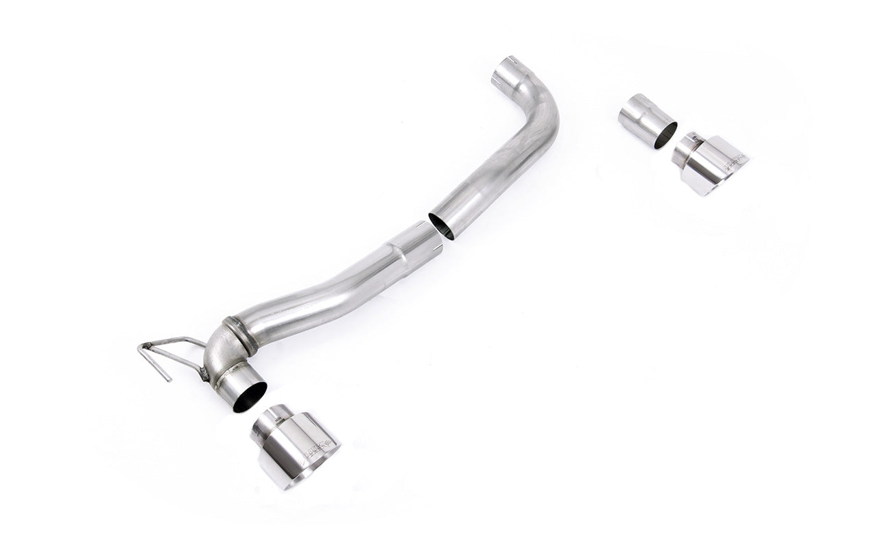 Rear Valance + Milltek Sport Exhaust Extension Ford Fiesta ST Mk8