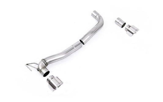 Rajout Du Pare-Chocs Arriere + Milltek Sport Ford Fiesta ST Mk8 Extension d'échappement 