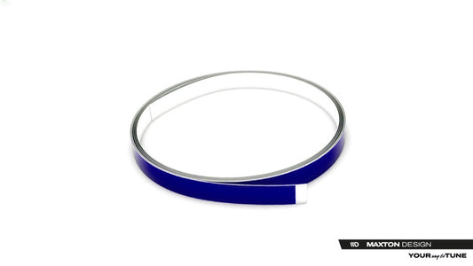 Decorative stripe for self sticking