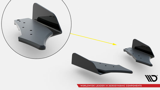 Splittery Tylne Boczne Street Pro + Flaps Audi RS3 8V Sportback