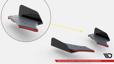 Splittery Tylne Boczne Street Pro + Flaps Audi RS3 8V Sportback