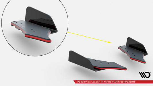Splittery Tylne Boczne Street Pro + Flaps Audi RS3 8V Sportback