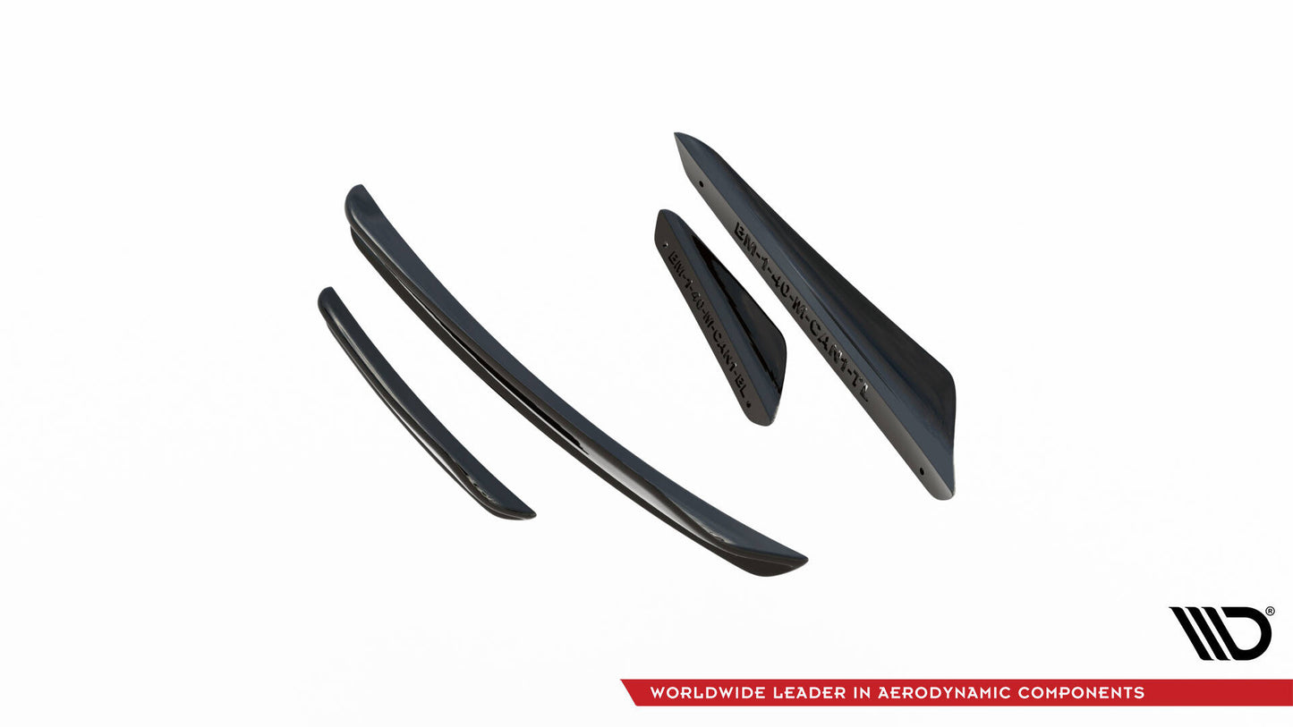 Front Bumper Wings (Canards) BMW 1 M-Pack / M135i / 128ti F40