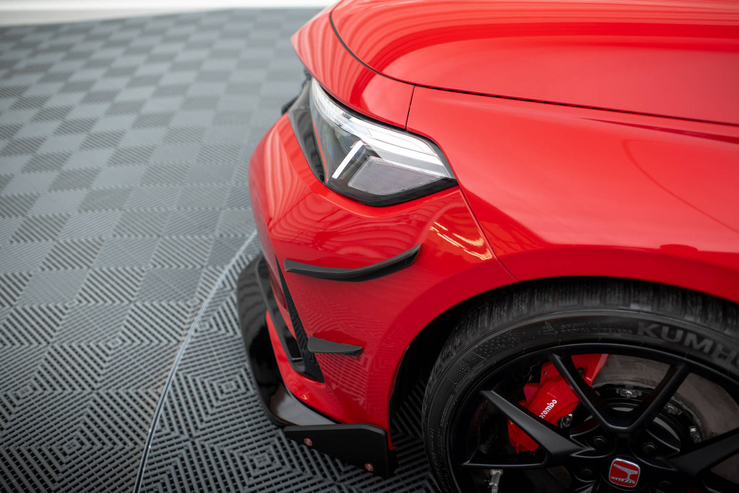 Front Bumper Wings (Canards) Honda Civic Type-R Mk 11