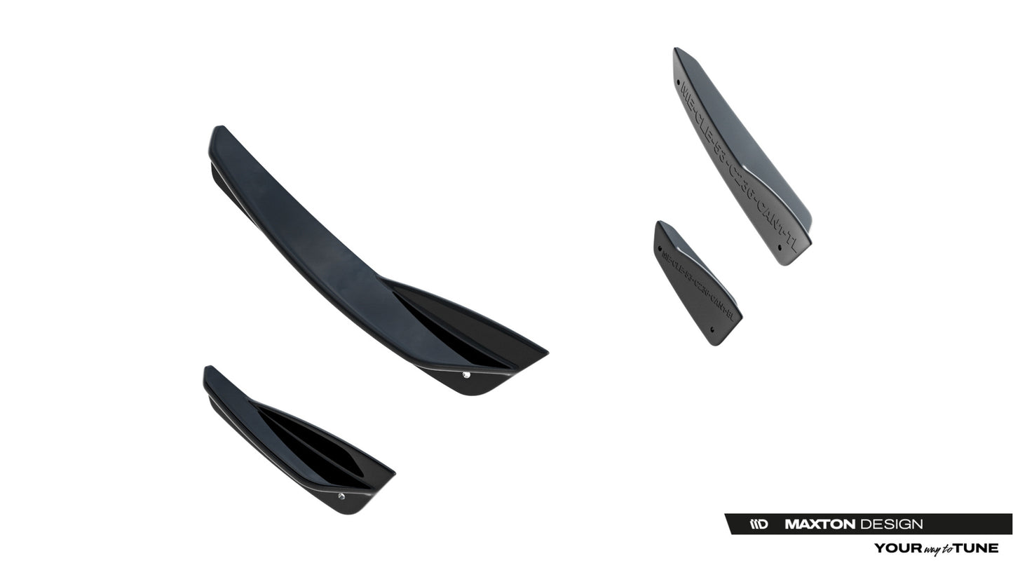 Front Bumper Wings (Canards) Mercedes-AMG CLE 53 Aero C236