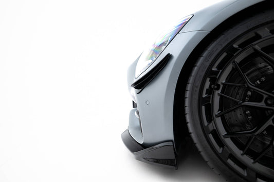 Front Bumper Wings (Canards) Mercedes-AMG GT C C190 Facelift