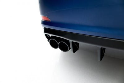 Rear Valance Audi A3 Sedan 8V  (Version with dual exhaust tips on one side)