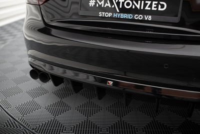 Rear Valance Audi A5 Coupe / Cabrio S-Line 8T (Single side dual exhaust version)