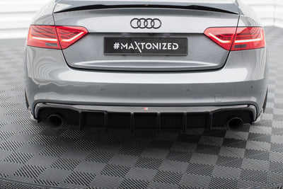 Rear Valance Audi S5 / A5 S-Line 8T Facelift (Version with single exhausts on both sides)
