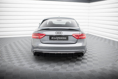 Rear Valance Audi S5 / A5 S-Line 8T Facelift (Version with single exhausts on both sides)