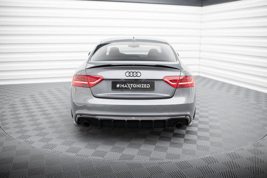 Rear Valance Audi S5 / A5 S-Line 8T Facelift (Version with single exhausts on both sides)